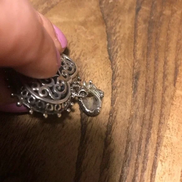 Barbara Bixby 18k/SS Heart Pendant - Picture 8 of 9